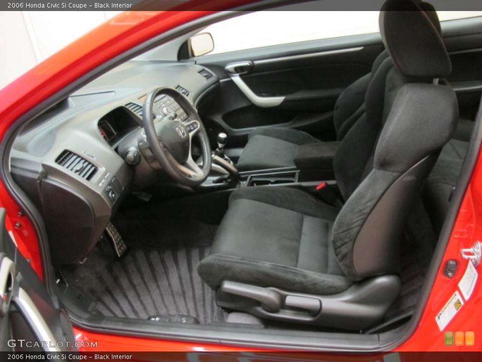 Black Interior Photo for the 2006 Honda Civic Si Coupe #65395780