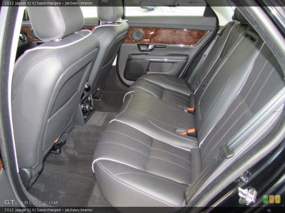 Jet/Ivory Interior Photo for the 2012 Jaguar XJ XJ Supercharged #65408999