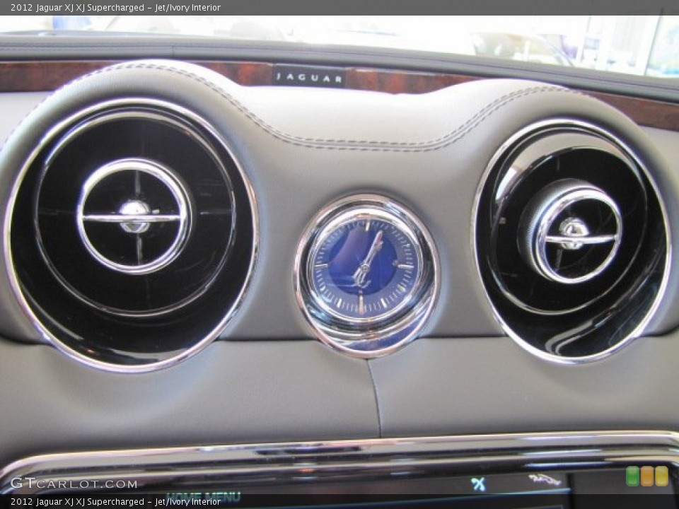 Jet/Ivory Interior Controls for the 2012 Jaguar XJ XJ Supercharged #65409083