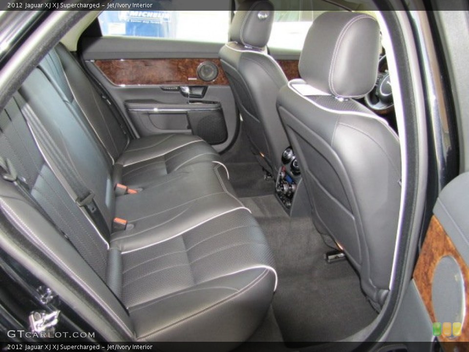 Jet/Ivory Interior Photo for the 2012 Jaguar XJ XJ Supercharged #65409152