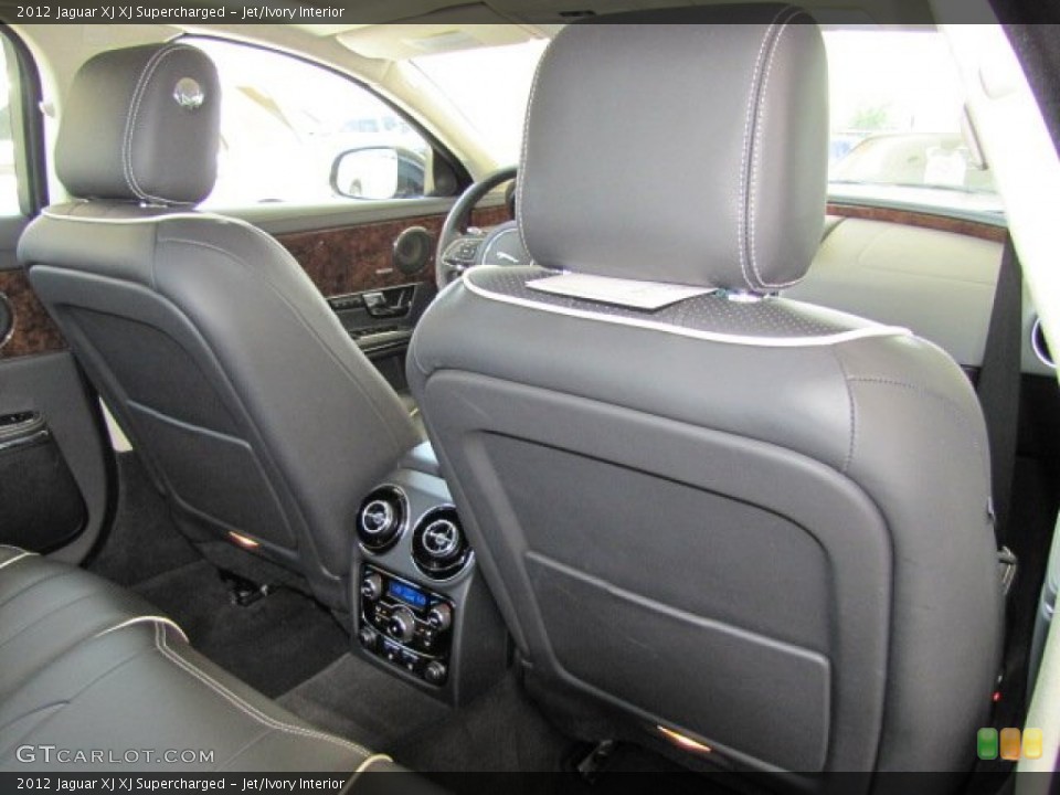 Jet/Ivory Interior Photo for the 2012 Jaguar XJ XJ Supercharged #65409158