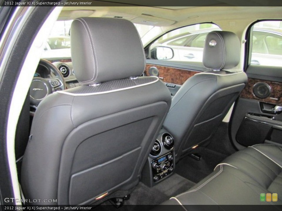 Jet/Ivory Interior Photo for the 2012 Jaguar XJ XJ Supercharged #65409185