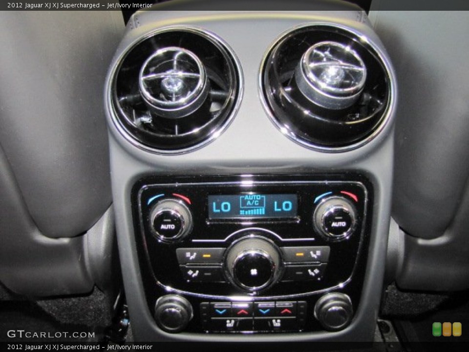Jet/Ivory Interior Controls for the 2012 Jaguar XJ XJ Supercharged #65409203