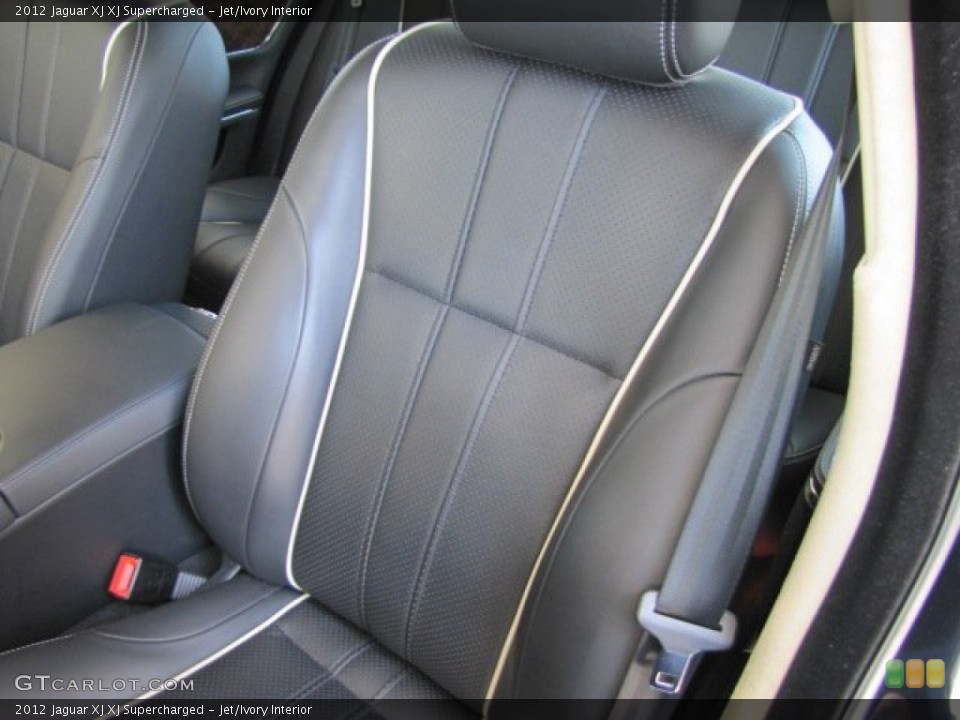 Jet/Ivory Interior Front Seat for the 2012 Jaguar XJ XJ Supercharged #65409215