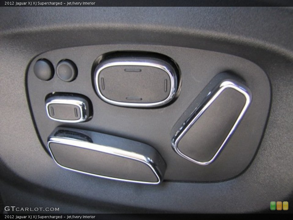Jet/Ivory Interior Controls for the 2012 Jaguar XJ XJ Supercharged #65409221