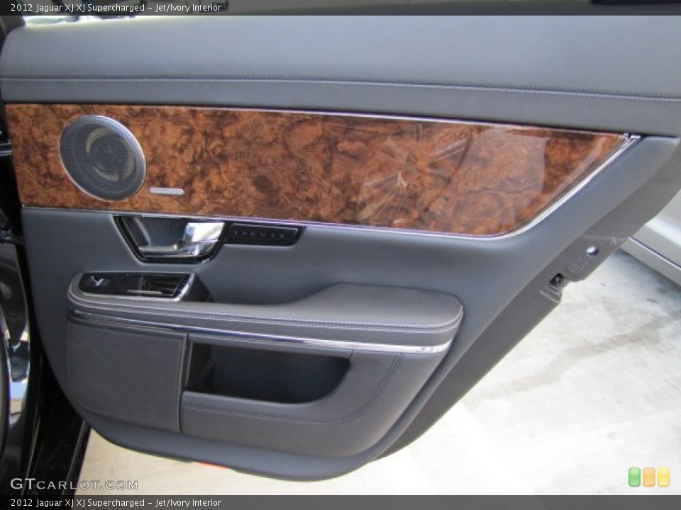 Jet/Ivory Interior Door Panel for the 2012 Jaguar XJ XJ Supercharged #65409248