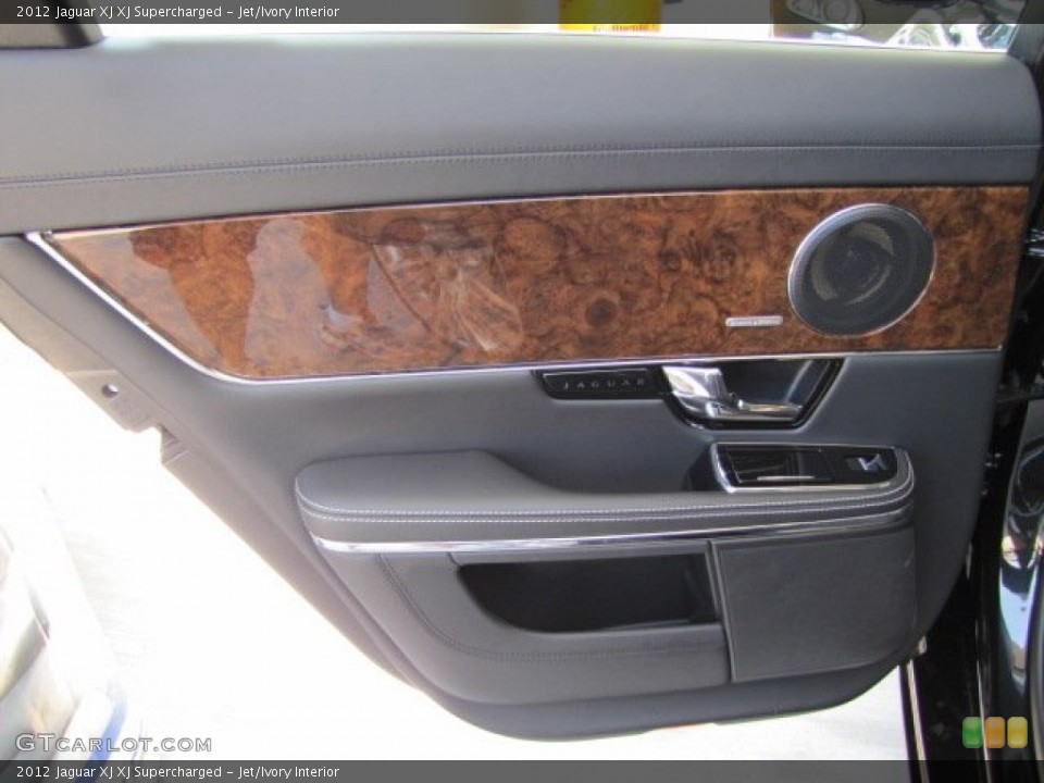 Jet/Ivory Interior Door Panel for the 2012 Jaguar XJ XJ Supercharged #65409257