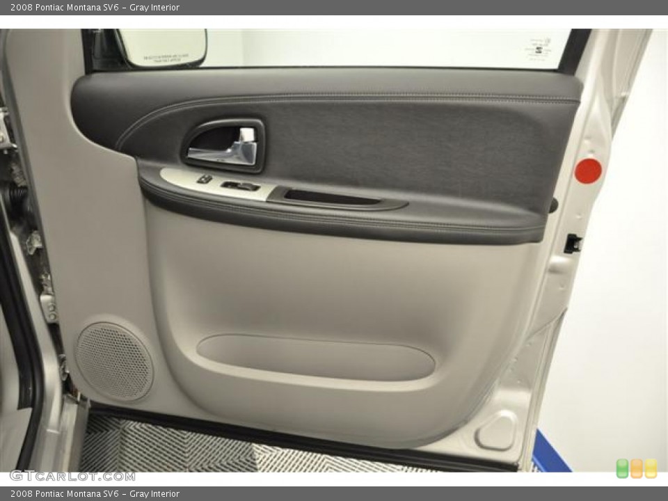 Gray Interior Door Panel for the 2008 Pontiac Montana SV6 #65421102