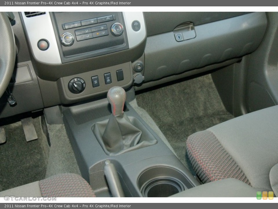 Pro 4X Graphite/Red Interior Transmission for the 2011 Nissan Frontier Pro-4X Crew Cab 4x4 #65427780