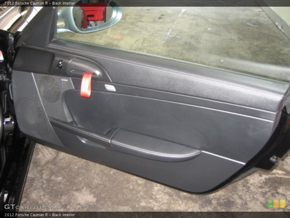Black Interior Door Panel for the 2012 Porsche Cayman R #65429367