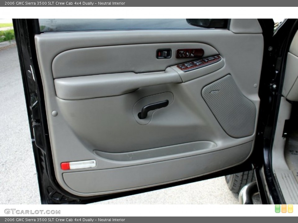 Neutral Interior Door Panel for the 2006 GMC Sierra 3500 SLT Crew Cab 4x4 Dually #65431896