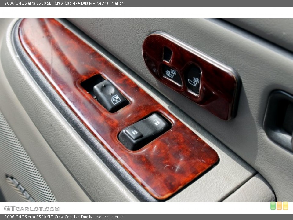 Neutral Interior Controls for the 2006 GMC Sierra 3500 SLT Crew Cab 4x4 Dually #65431917