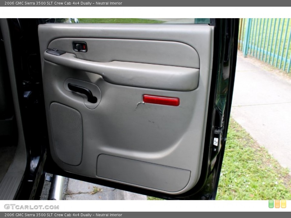 Neutral Interior Door Panel for the 2006 GMC Sierra 3500 SLT Crew Cab 4x4 Dually #65431947
