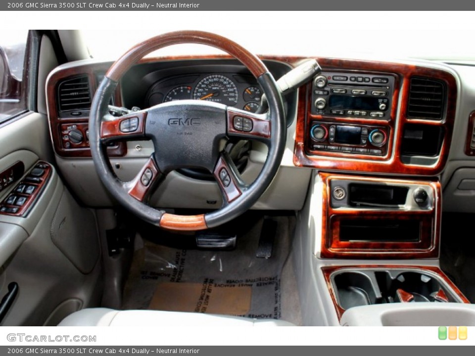 Neutral Interior Dashboard for the 2006 GMC Sierra 3500 SLT Crew Cab 4x4 Dually #65432124