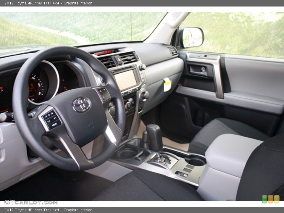 Graphite Interior Photo for the 2012 Toyota 4Runner Trail 4x4 #65433848