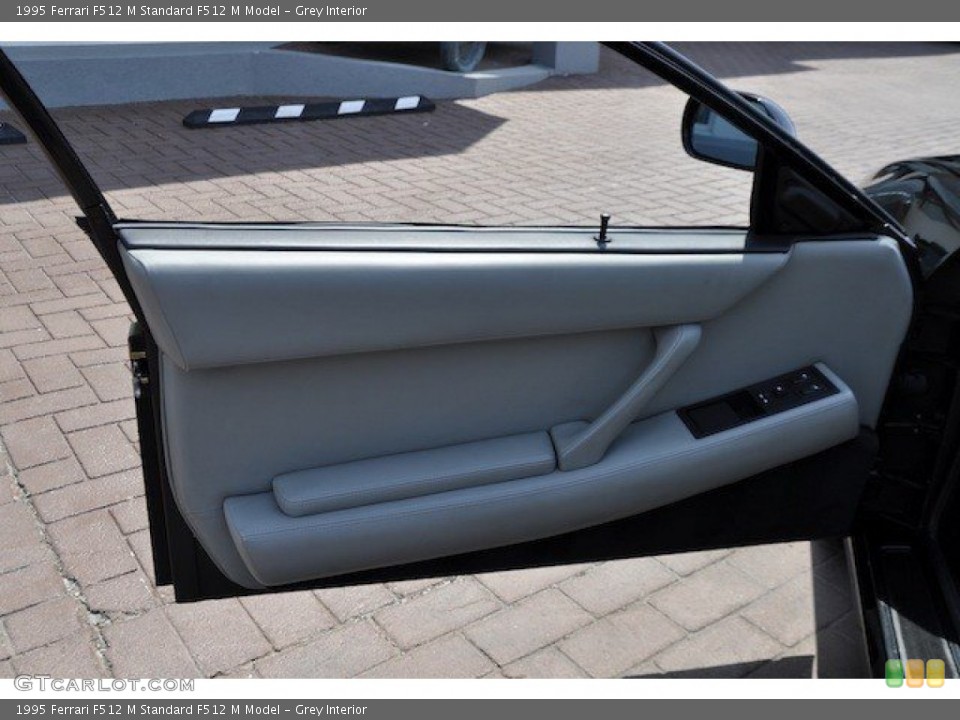 Grey Interior Door Panel for the 1995 Ferrari F512 M  #65436681