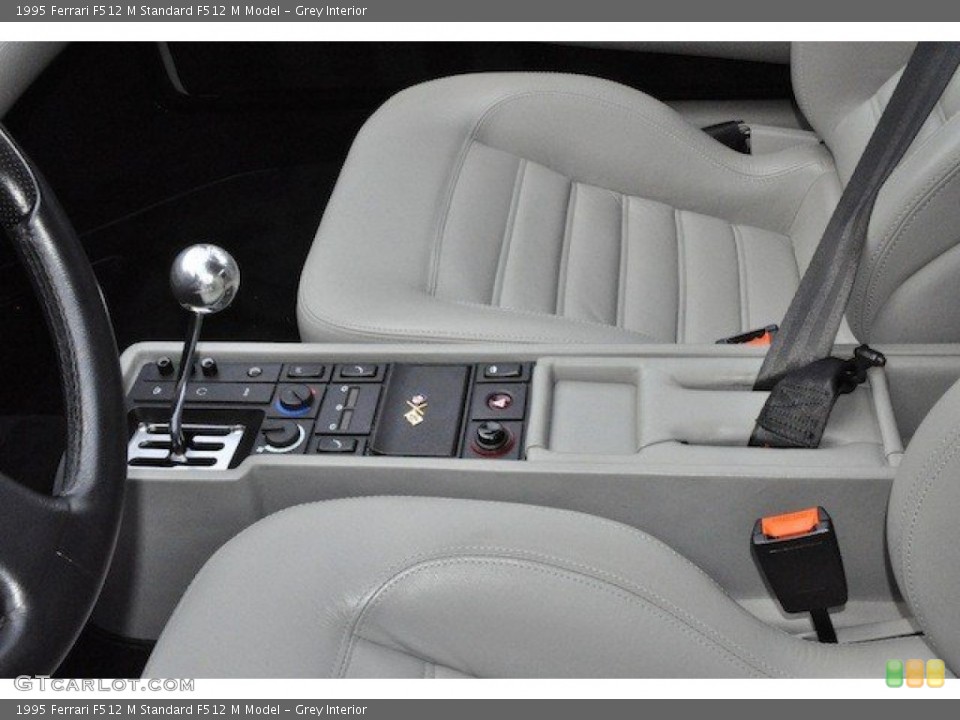 Grey Interior Controls for the 1995 Ferrari F512 M  #65436771