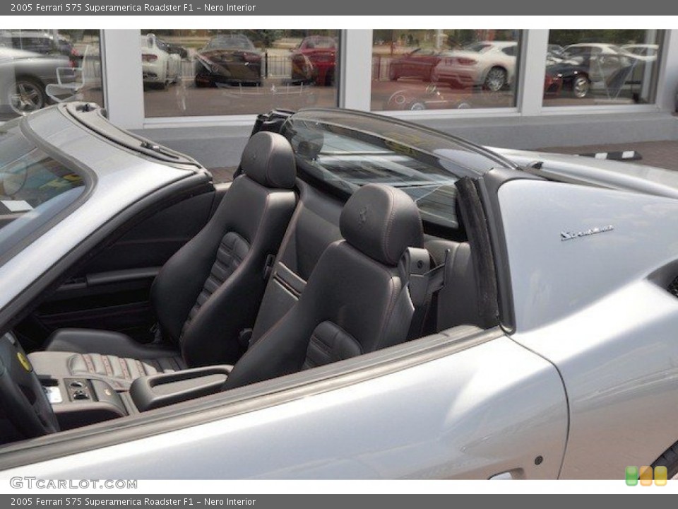 Nero Interior Photo for the 2005 Ferrari 575 Superamerica Roadster F1 #65436940