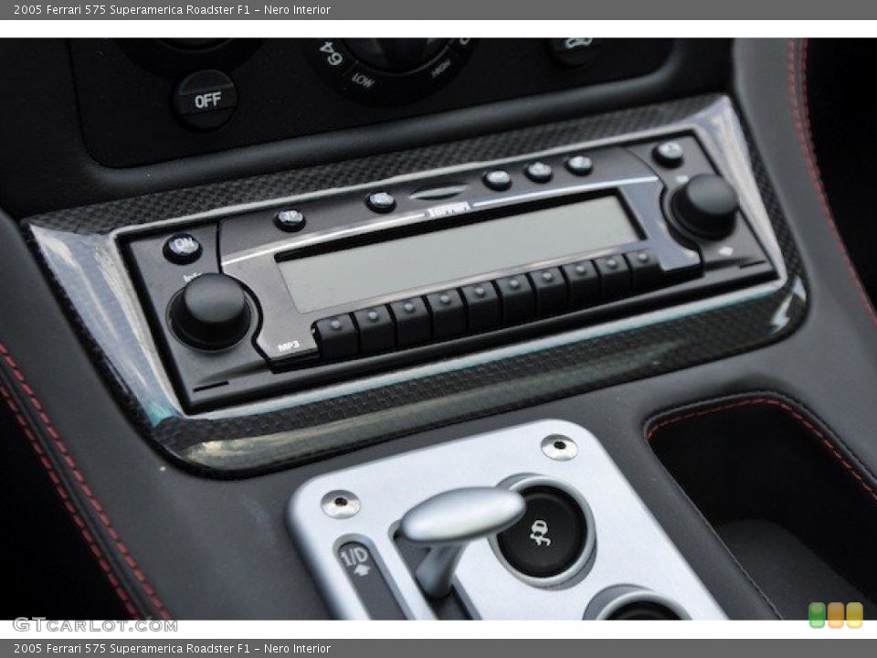 Nero Interior Audio System for the 2005 Ferrari 575 Superamerica Roadster F1 #65437098