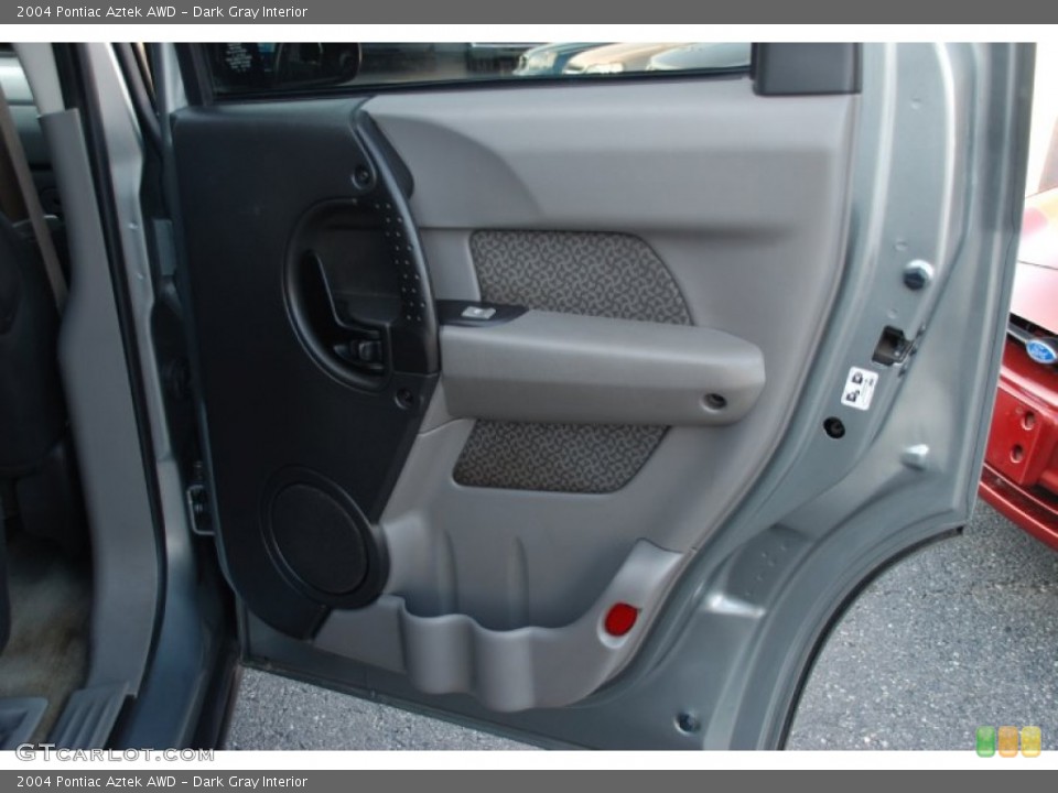 Dark Gray Interior Door Panel for the 2004 Pontiac Aztek AWD #65440797