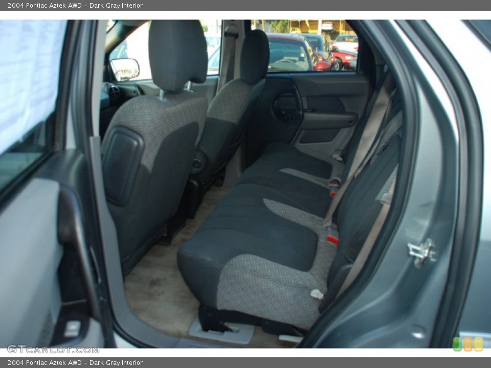 Dark Gray Interior Photo for the 2004 Pontiac Aztek AWD #65440815