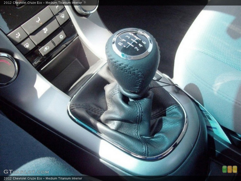 Medium Titanium Interior Transmission for the 2012 Chevrolet Cruze Eco #65444862