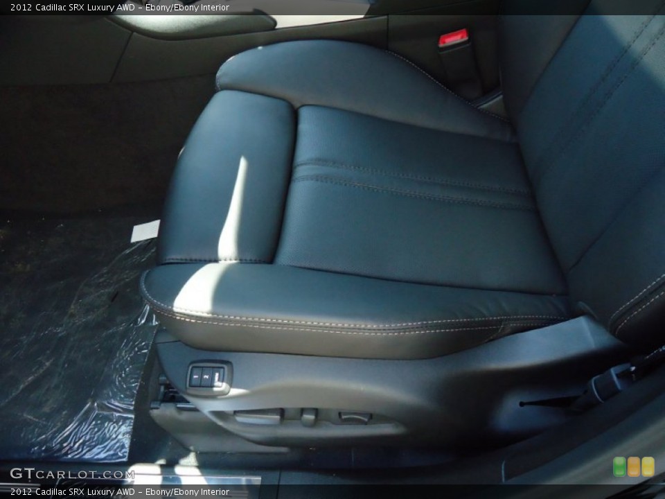 Ebony/Ebony Interior Front Seat for the 2012 Cadillac SRX Luxury AWD #65446482