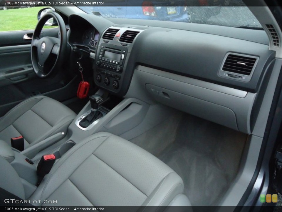 Anthracite Interior Dashboard for the 2005 Volkswagen Jetta GLS TDI Sedan #65449891
