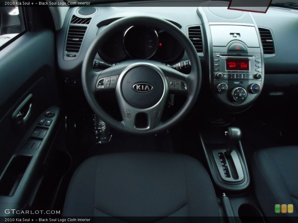 Black Soul Logo Cloth Interior Dashboard for the 2010 Kia Soul + #65450965
