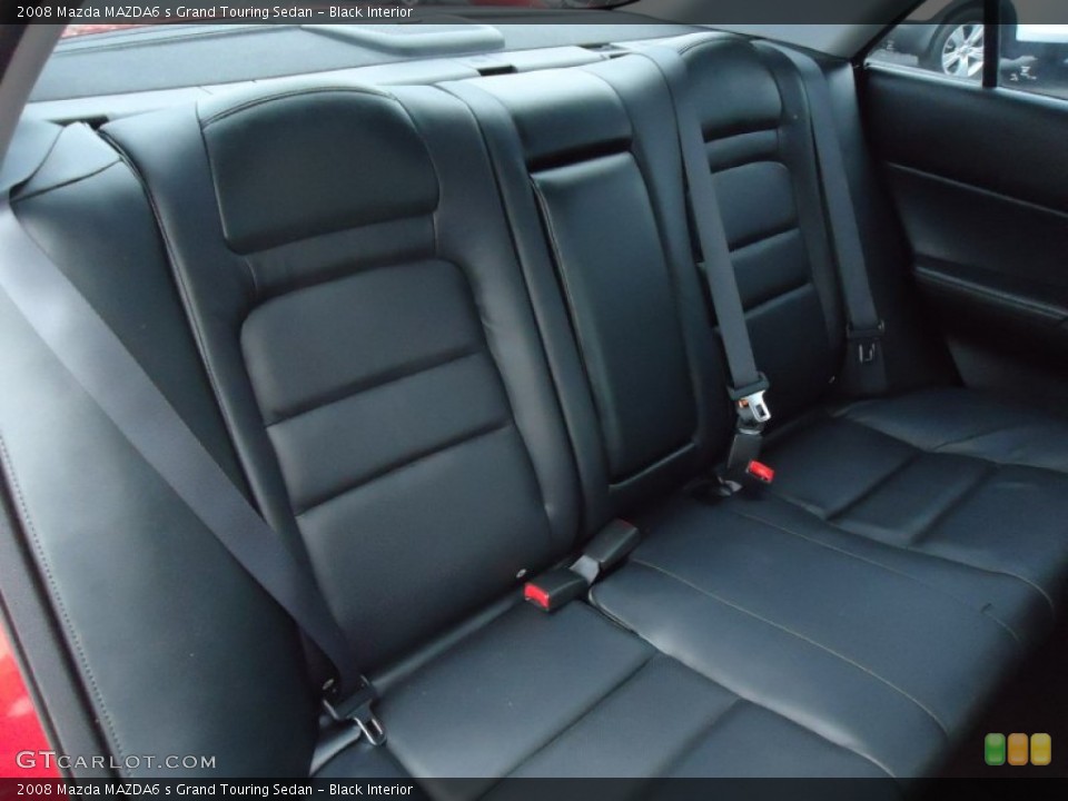 Black Interior Photo for the 2008 Mazda MAZDA6 s Grand Touring Sedan #65452543