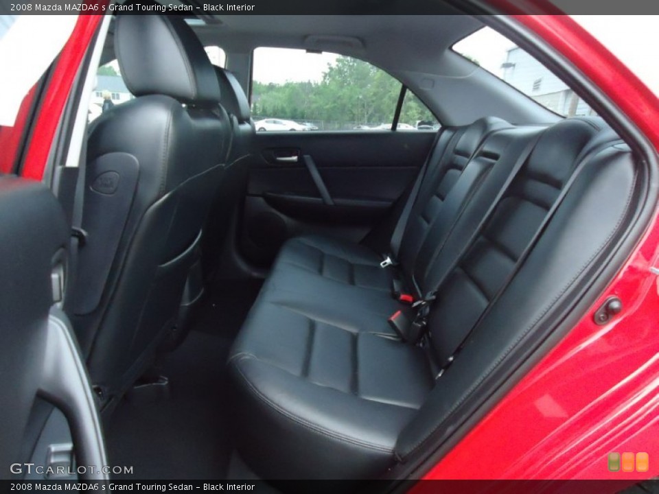 Black Interior Photo for the 2008 Mazda MAZDA6 s Grand Touring Sedan #65452558