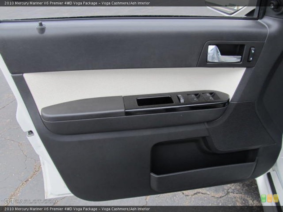 Voga Cashmere/Ash Interior Door Panel for the 2010 Mercury Mariner V6 Premier 4WD Voga Package #65454583