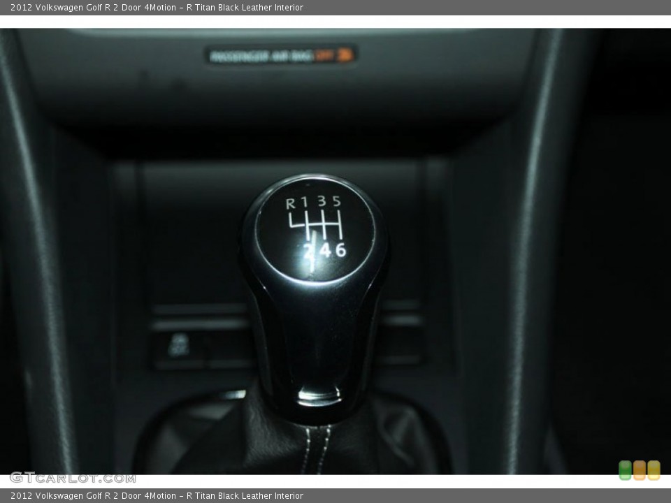 R Titan Black Leather Interior Transmission for the 2012 Volkswagen Golf R 2 Door 4Motion #65455624