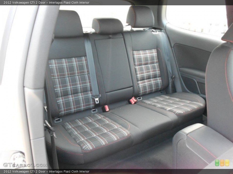 Interlagos Plaid Cloth Interior Photo for the 2012 Volkswagen GTI 2 Door #65462221
