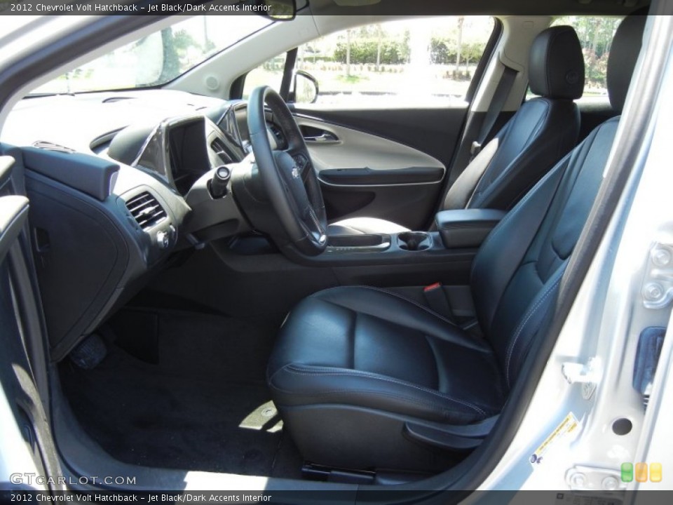 Jet Black/Dark Accents Interior Photo for the 2012 Chevrolet Volt Hatchback #65462959