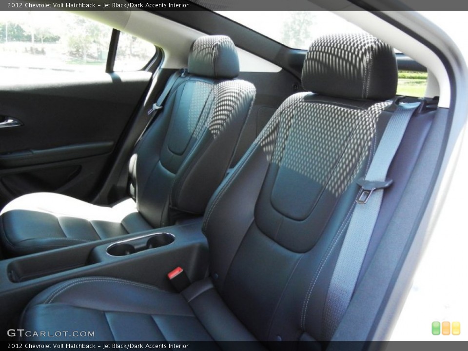 Jet Black/Dark Accents Interior Rear Seat for the 2012 Chevrolet Volt Hatchback #65462995