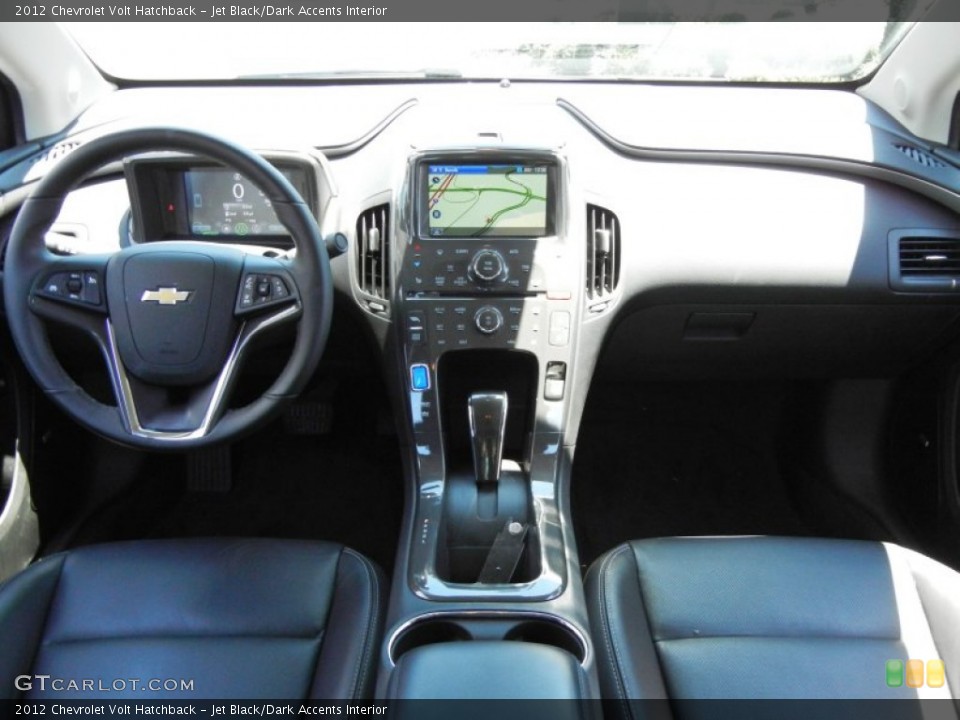 Jet Black/Dark Accents Interior Dashboard for the 2012 Chevrolet Volt Hatchback #65463016