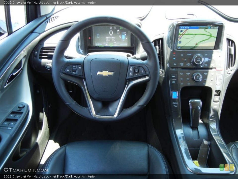 Jet Black/Dark Accents Interior Dashboard for the 2012 Chevrolet Volt Hatchback #65463025