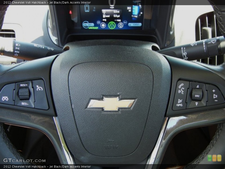 Jet Black/Dark Accents Interior Controls for the 2012 Chevrolet Volt Hatchback #65463079