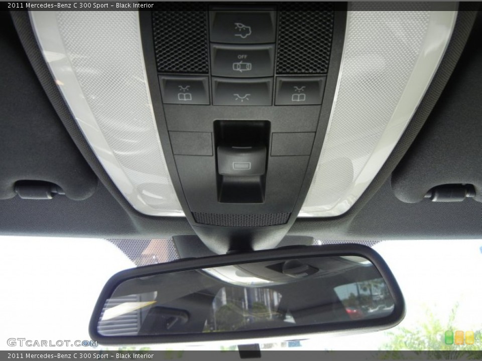 Black Interior Controls for the 2011 Mercedes-Benz C 300 Sport #65463508