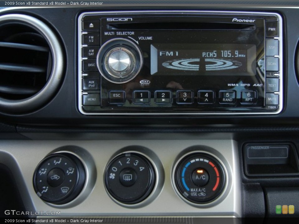Dark Gray Interior Audio System for the 2009 Scion xB  #65463787
