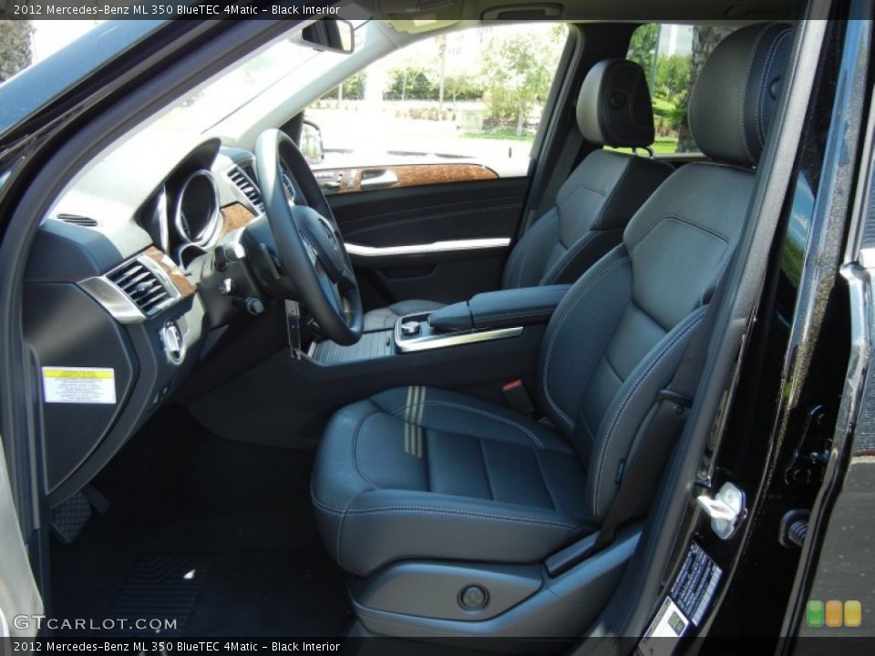 Black Interior Photo for the 2012 Mercedes-Benz ML 350 BlueTEC 4Matic #65464522