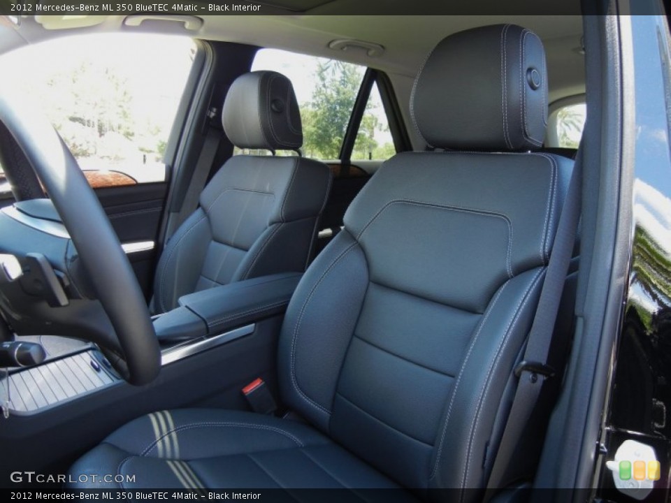 Black Interior Photo for the 2012 Mercedes-Benz ML 350 BlueTEC 4Matic #65464531