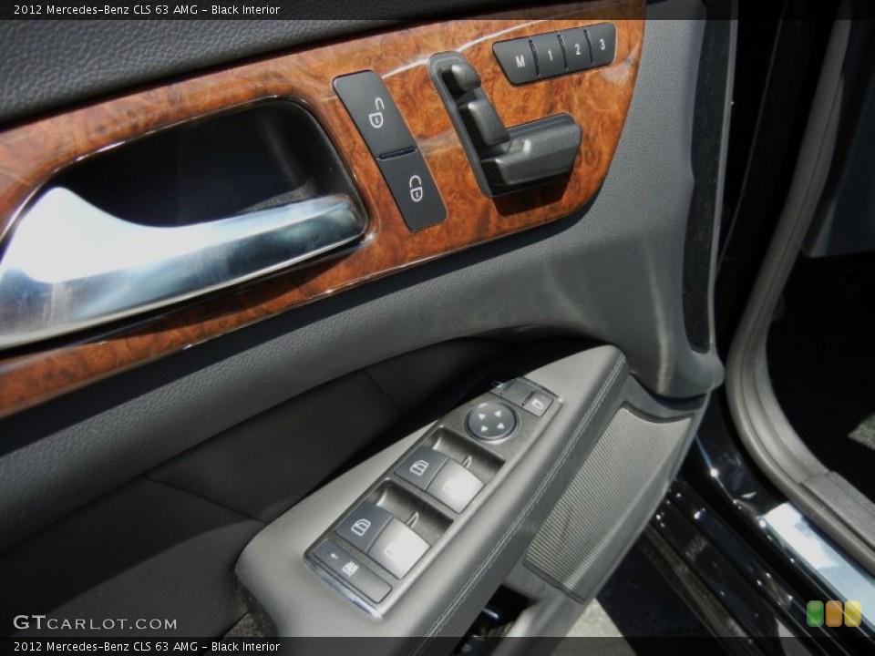 Black Interior Controls for the 2012 Mercedes-Benz CLS 63 AMG #65464810