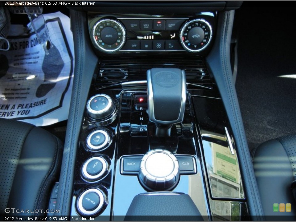 Black Interior Transmission for the 2012 Mercedes-Benz CLS 63 AMG #65464901