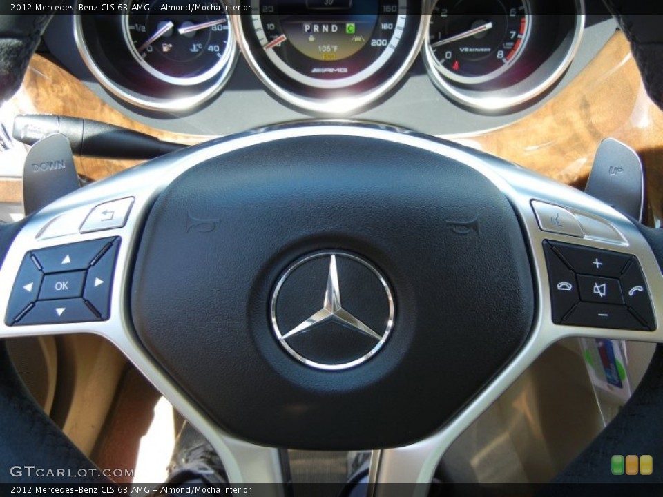 Almond/Mocha Interior Controls for the 2012 Mercedes-Benz CLS 63 AMG #65465200