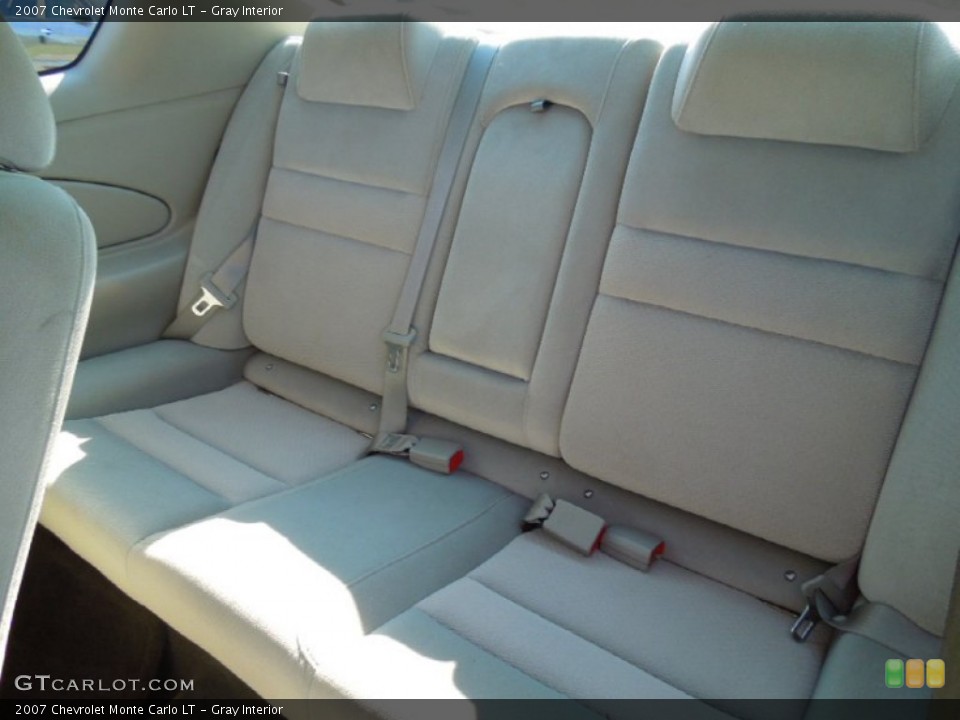 Gray Interior Rear Seat for the 2007 Chevrolet Monte Carlo LT #65472928