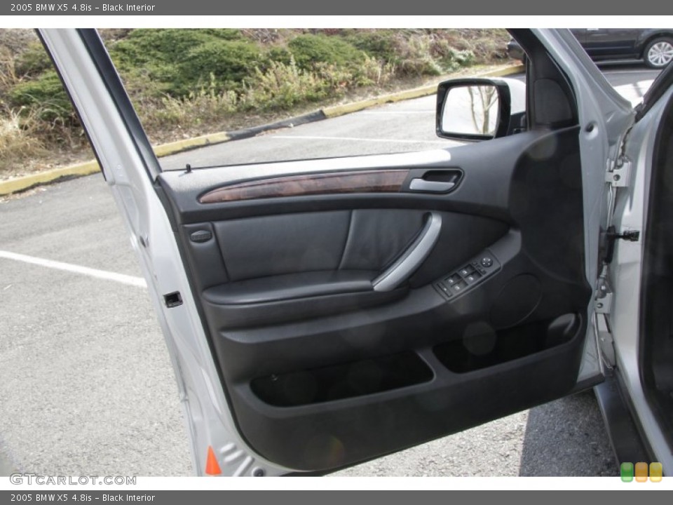 Black Interior Door Panel for the 2005 BMW X5 4.8is #65473906