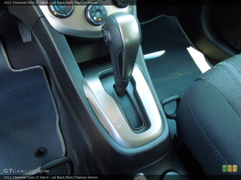 Jet Black/Dark Titanium Interior Transmission for the 2012 Chevrolet Sonic LT Hatch #65475049