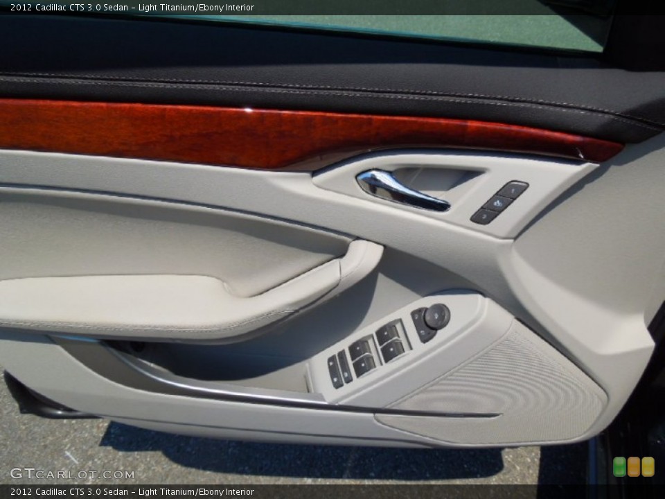 Light Titanium/Ebony Interior Door Panel for the 2012 Cadillac CTS 3.0 Sedan #65475655